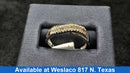 Women's Ring - Anniversary - White Gold 10k (.417) 2.5 grams Size 7.5