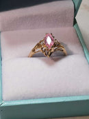 Women's Ring - Yellow Gold 10k (.417) 2.1 grams Size 6.5