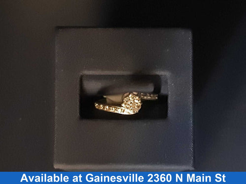 Women's Ring - White Gold 14k (.585) 1.9 grams Size 5.5