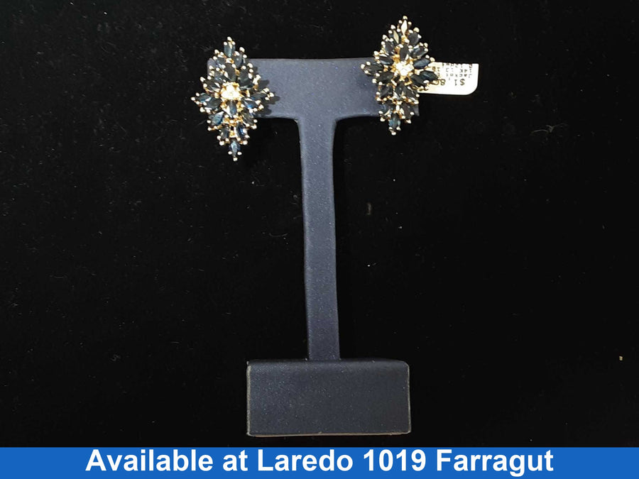 Jacket Earrings - Yellow Gold 14k (.585) 13.1 grams