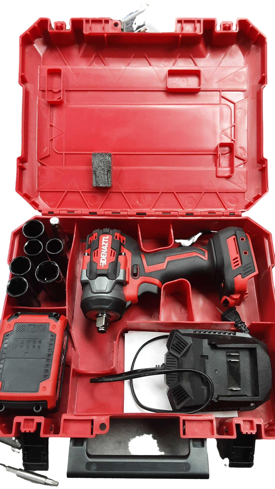 Denaztl Dbs05 Red Cordless Impact Drill