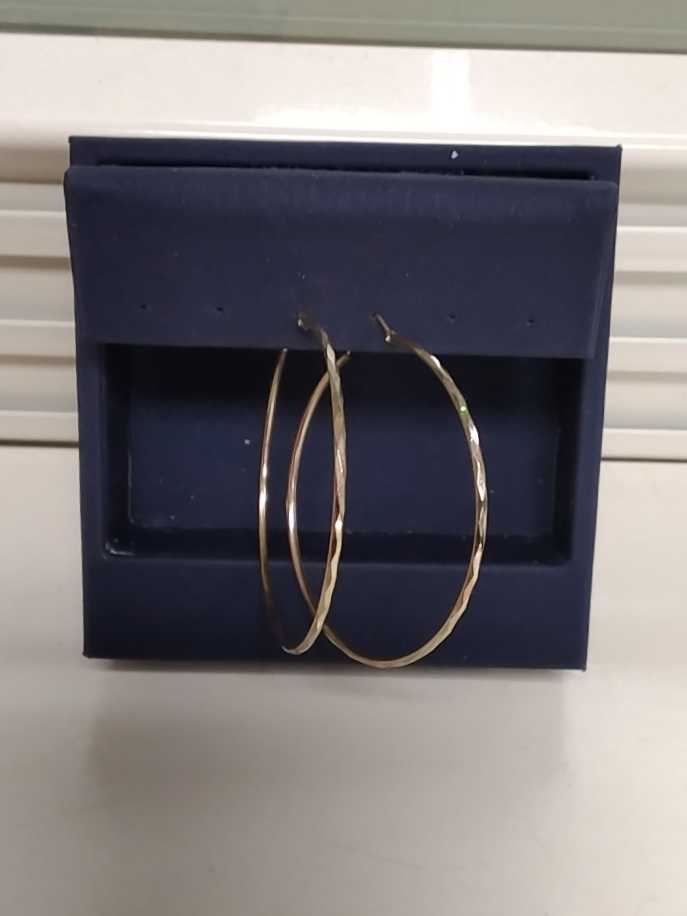 Bangle Earrings - Yellow Gold 10k (.417) 4.2 grams