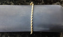 Rope Bracelet - Yellow Gold 14k (.585) 8.6 grams 8 inch