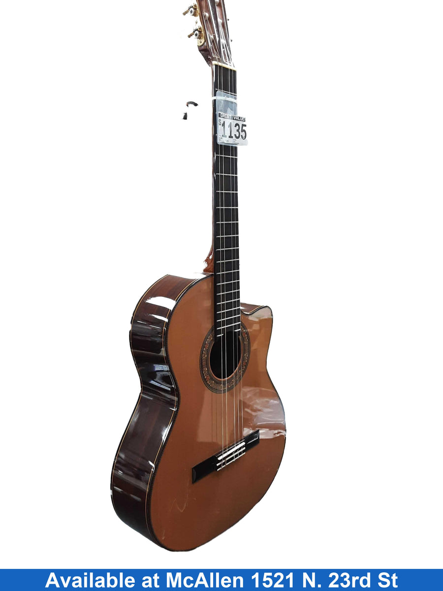 Alvarez Cym75ce Brown Guitar