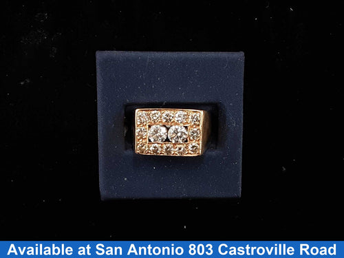 Men's Ring - Yellow Gold 14k (.585) 13.5 grams Size 20