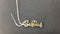 Descriptive Pendant Silver 1.6 grams