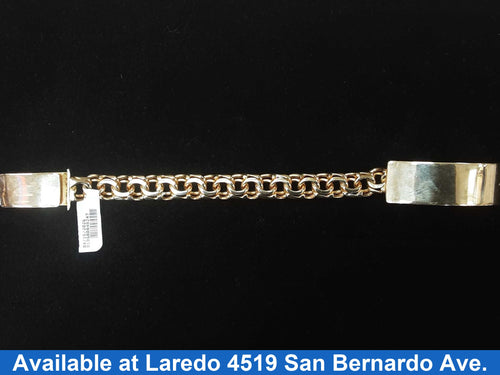 ID Bracelet - Yellow Gold 10k (.417) 58.8 grams 8 inch