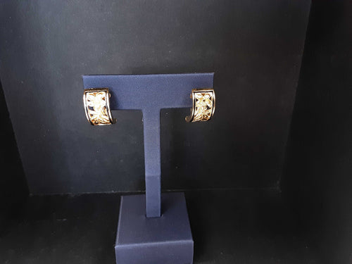 Filigree Earrings - Yellow Gold 14k (.585) 7.9 grams