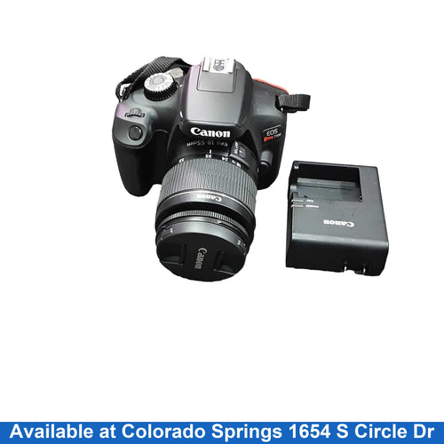 Canon Ds126701 Black Digital SLR Camera