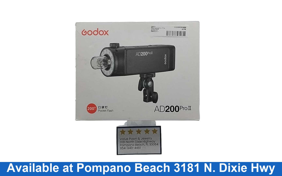 Godox Ad200pro2 Black Flash
