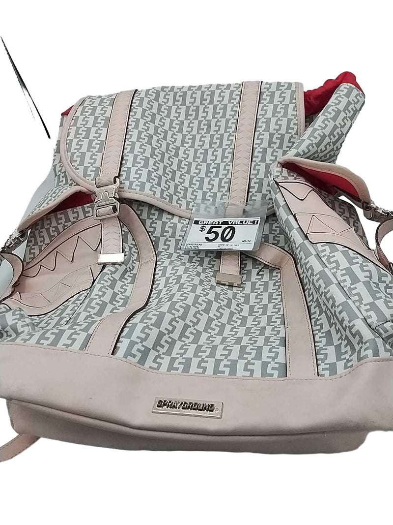 Sprayground Creme De La Creme Monte Carlo Beige / Tan Backpack / Briefcase / Bag