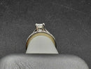 Ring - Engagement Set - White Gold 14k (.585) 5.9 grams Size 5.5