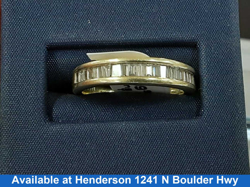 Men's Ring - Yellow Gold 10k (.417) 3.4 grams Size 20