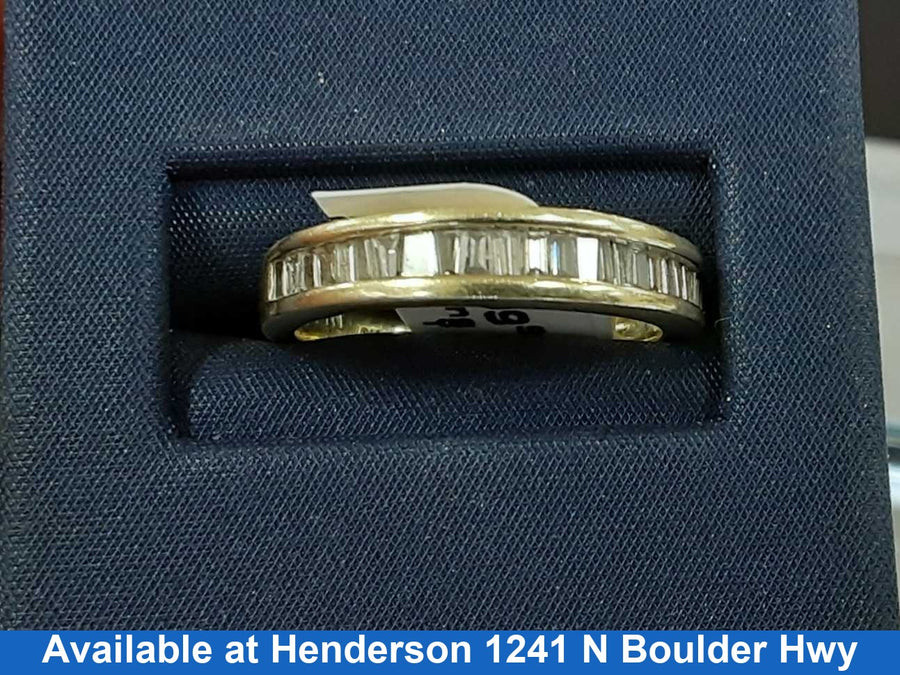 Men's Ring - Yellow Gold 10k (.417) 3.4 grams Size 20