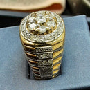 Men's Ring - Yellow Gold 14k (.585) 22.4 grams Size 13