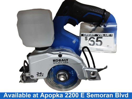 Kobalt Ktsh 124b 03 Blue Cordless Circular Saw