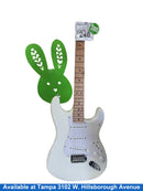Squier By Fender White Electric Classic Guitar