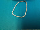 Cable Bracelet - White Gold 18k (.750) 2.4 grams 7 inch