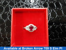 Women's Ring - White Gold 14k (.585) 3.4 grams Size 7