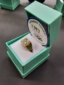 Men's Ring - Yellow Gold 14k (.585) 10 grams Size 20