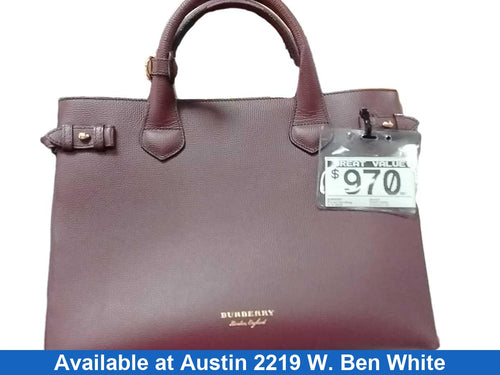 Burberry Banner Red Purse / Handbag