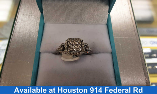 Women's Ring - White Gold 14k (.585) 2.8 grams Size 5