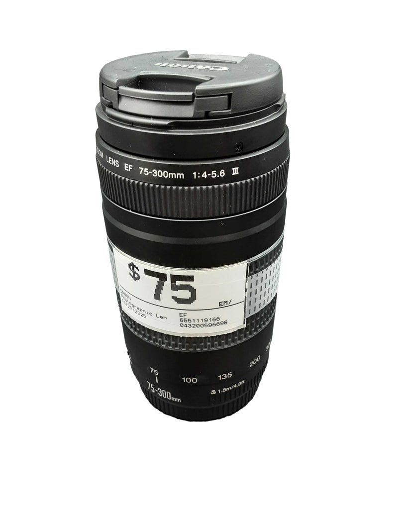 Canon Ef Black Photographic Lens