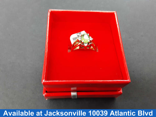 Women's Ring - Yellow Gold 14k (.585) 4.4 grams Size 5.5
