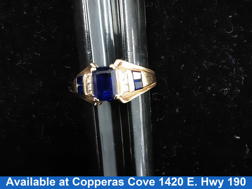Women's Ring - Yellow Gold 10k (.417) 2.8 grams Size 7