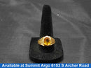 Men's Ring - Yellow Gold 22k (.917) 7.1 grams Size 9