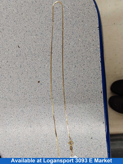 Chain - Yellow Gold 18k (.750) 2.2 grams 10 inch