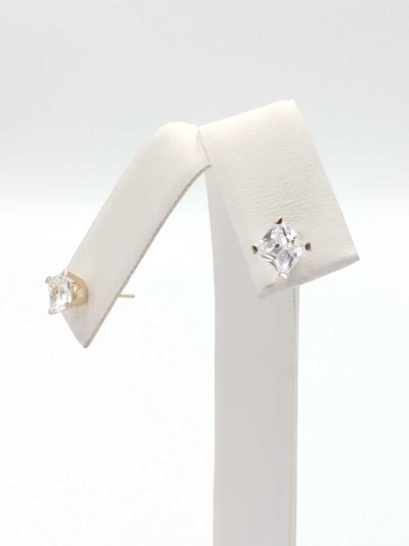 Single Stud Earring - Yellow Gold 10k (.417) 0.6 grams