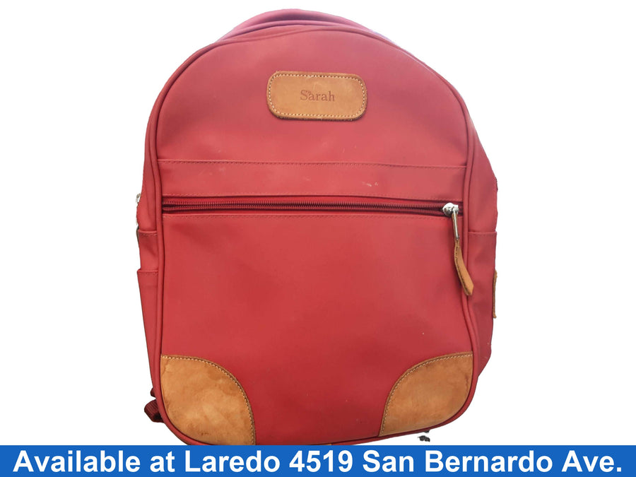 Jon Hart Backpack Red Purse / Handbag