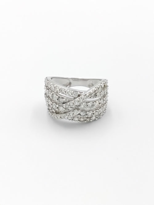 Women's Ring - White Gold 14k (.585) 5.8 grams Size 7