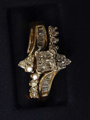Women's Ring - Yellow Gold 14k (.585) 6.2 grams Size 9
