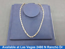 Rope Chain - Yellow Gold 10k (.417) 43.3 grams 27 inch