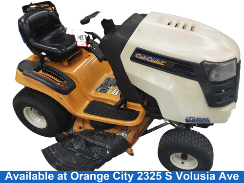 Cub Cadet 13wx90as056 Yellow Gas Riding Lawn Mower