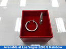 Hoop Earrings - White Gold 14k (.585) 4.2 grams