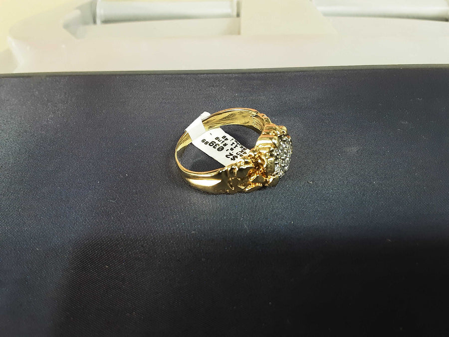 Men's Ring - Yellow Gold 14k (.585) 11.4 grams Size 15