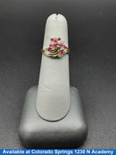 Women's Ring - Yellow Gold 14k (.585) 3.6 grams Size 5