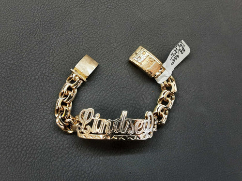 ID Bracelet - Yellow Gold 10k (.417) 24.9 grams 6 inch
