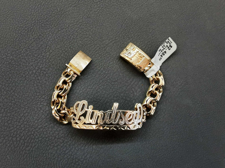 ID Bracelet - Yellow Gold 10k (.417) 24.9 grams 6 inch