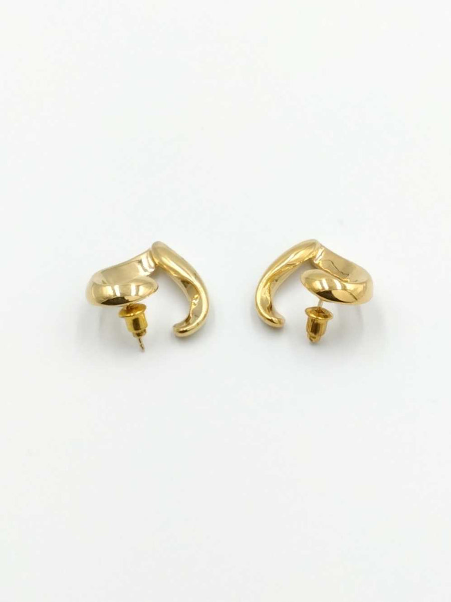 Earrings - Yellow Gold 14k (.585) 2.4 grams