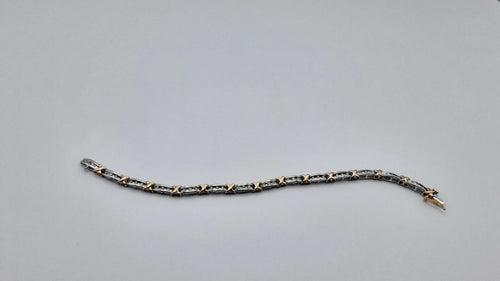 Tennis Bracelet - White Gold 10k (.417) 10.3 grams 8 inch