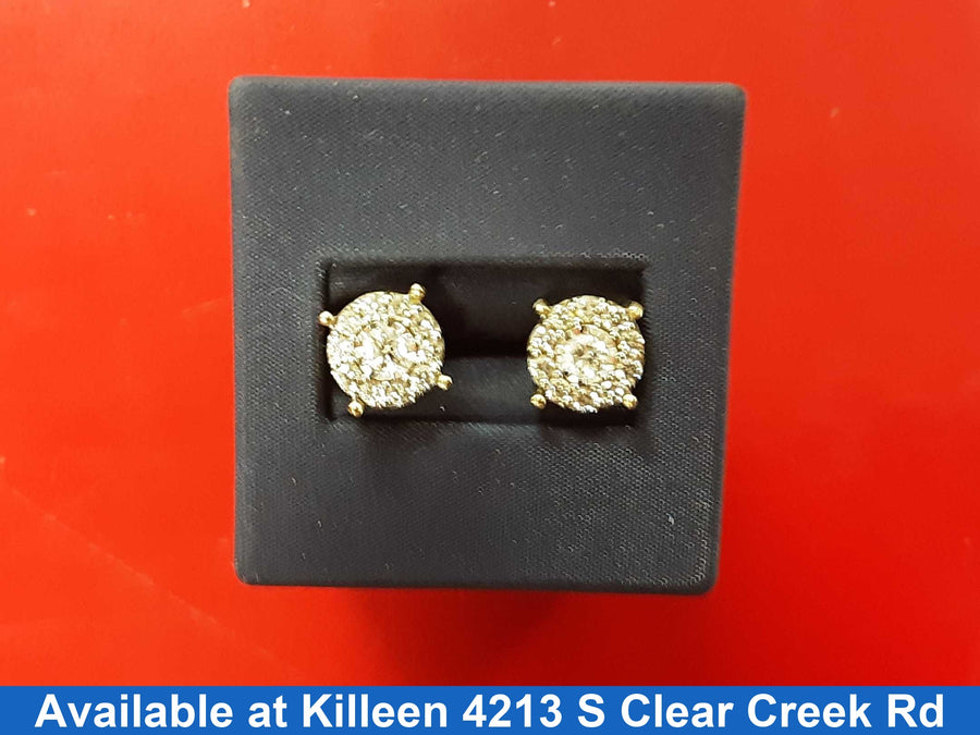 Earrings - Yellow Gold 10k (.417) 3.5 grams