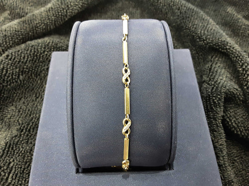 Bracelet - Yellow Gold 14k (.585) 2.6 grams 7 inch