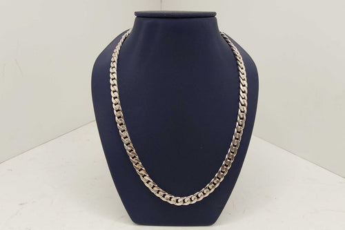 Cuban Link Chain - Silver 57.32 grams 28 inch