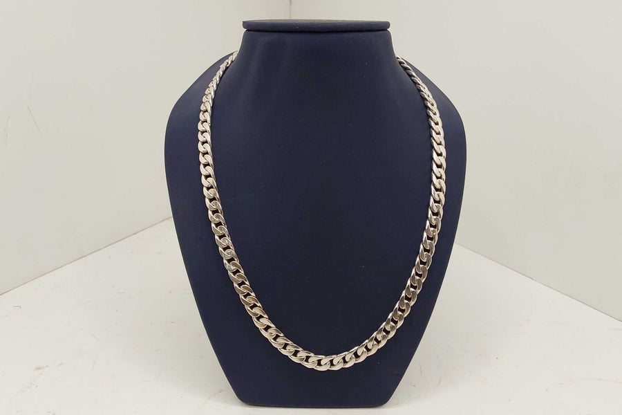 Cuban Link Chain - Silver 57.32 grams 28 inch