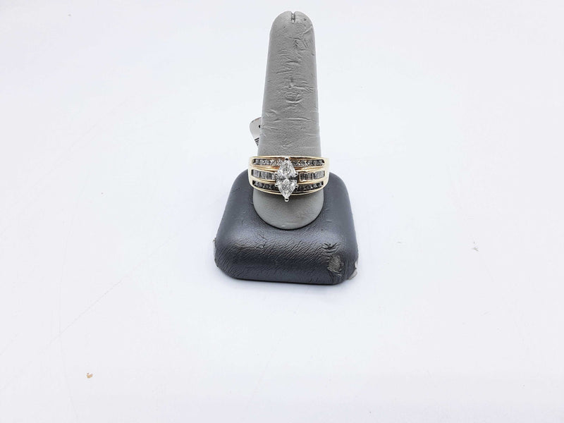 10k Yellow Gold Diamond Ring