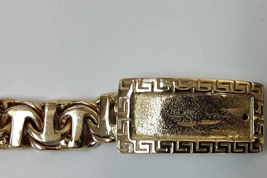 ID Bracelet - Yellow Gold 10k (.417) 40.6 grams 6 inch